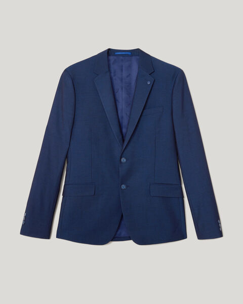 Ultra Slim Fit Two-Tone Tailored Jacket, Navy, hi-res